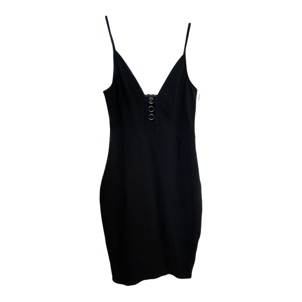 Express Black Mini Dress Spaghetti Strap - Picture 1 of 4